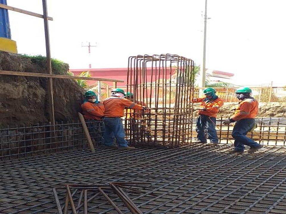 Construcción de Obras Civiles para Silo, Nagarote