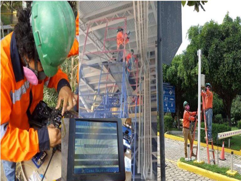 Construcción e instalación de sistema CCTV, Managua